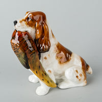 ROYAL DOULTON Figurine Cocker Spaniel With Pheasant HN 1028