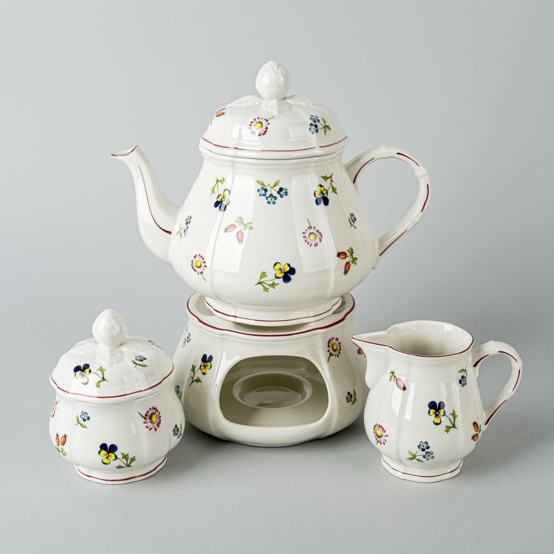 VILLEROY & BOCH Petite Fleur Tea Service 6 Pieces