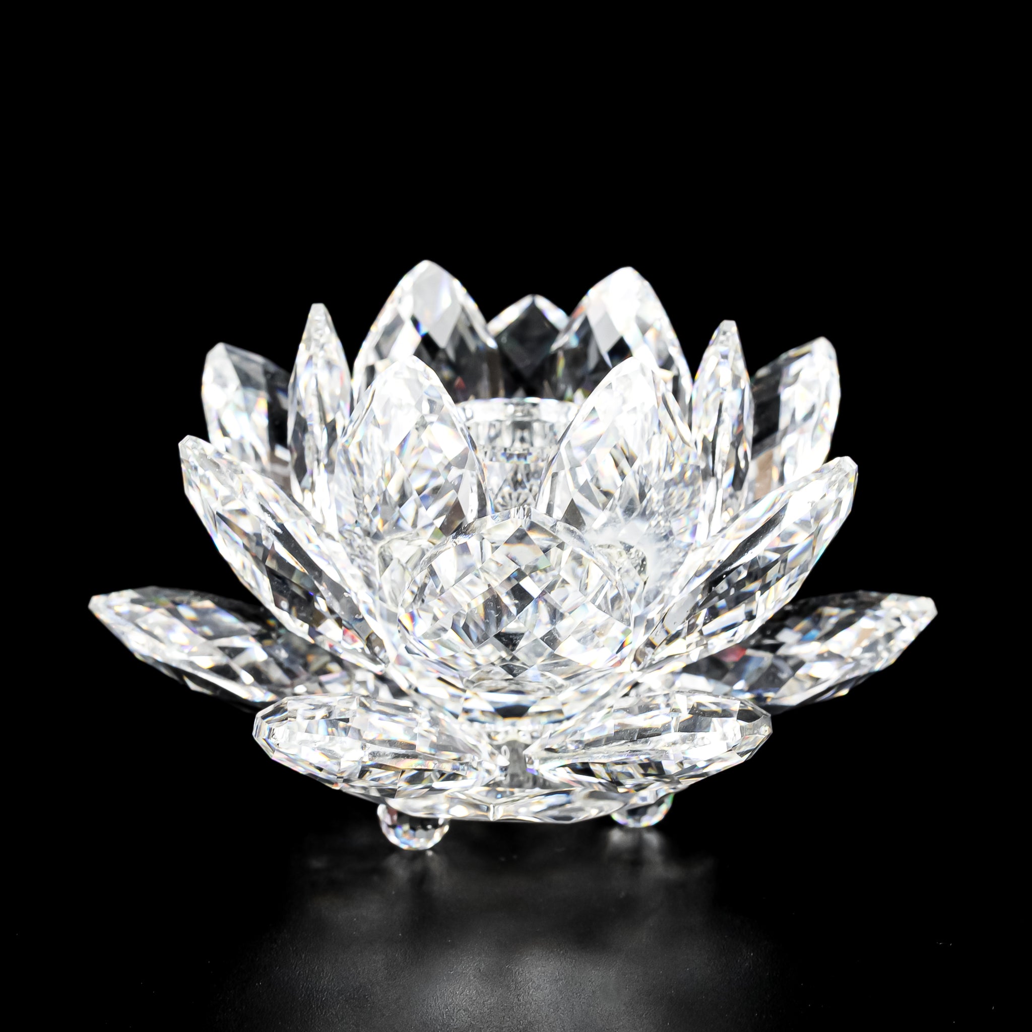 SWAROVSKI Waterlily Candleholder 010001 - Around The Block