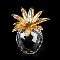 SWAROVSKI Pineapple Hammered Gold Leaves V3 010044