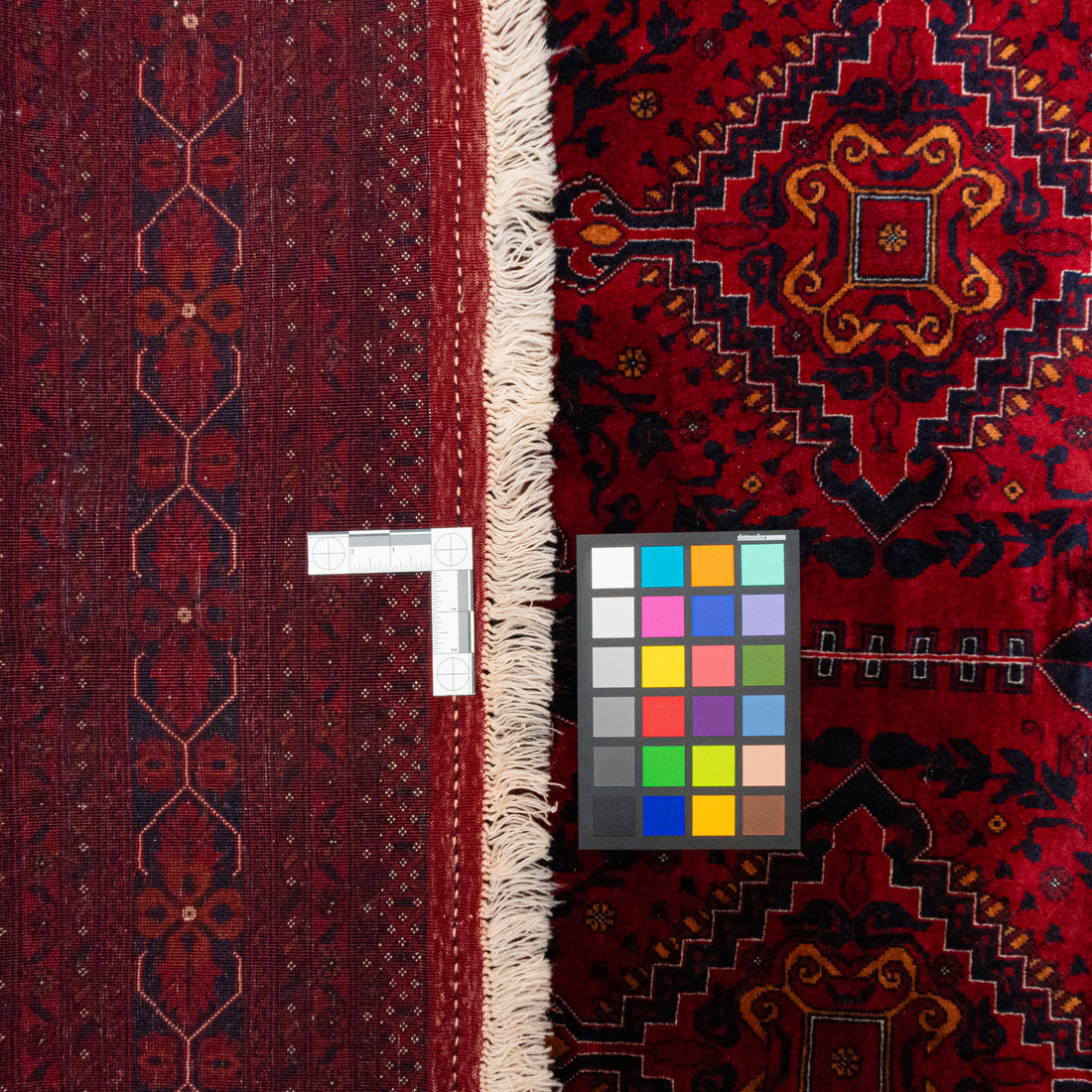 Hand Knotted Wool Afghan Style Rug