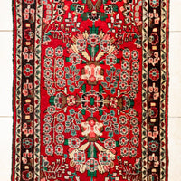 Hand Knotted Wool Persian Style Runner