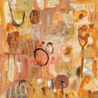 Lynn Rotin (Canadian 20th C) "Autumn" Mixed Media on panel