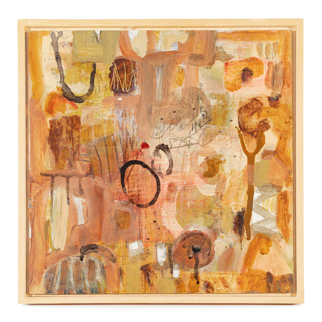 Lynn Rotin (Canadian 20th C) "Autumn" Mixed Media on panel