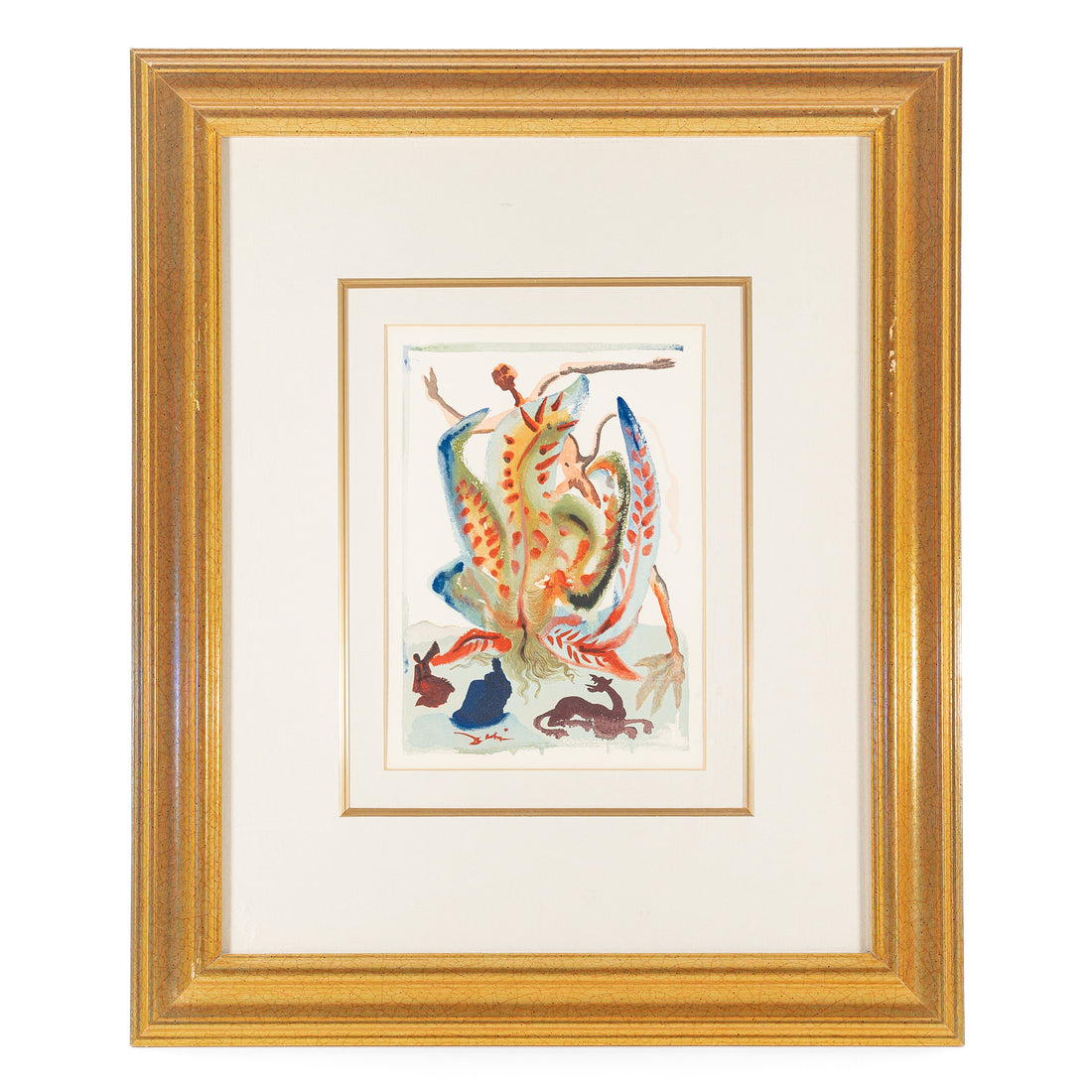 Salvador Dali (Sp. 1904-1989) "Gluttony"