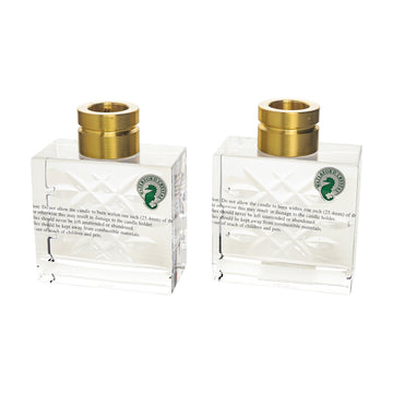 WATERFORD Lismore Evolution Candlesticks Set Of 2