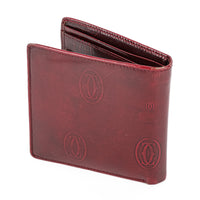 CARTIER Happy Birthday Patent Leather Bifold Wallet