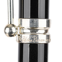 TIFFANY & CO Paloma Picasso Sterling Groove Ballpoint Pen - Black