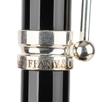 TIFFANY & CO Paloma Picasso Sterling Groove Ballpoint Pen - Black