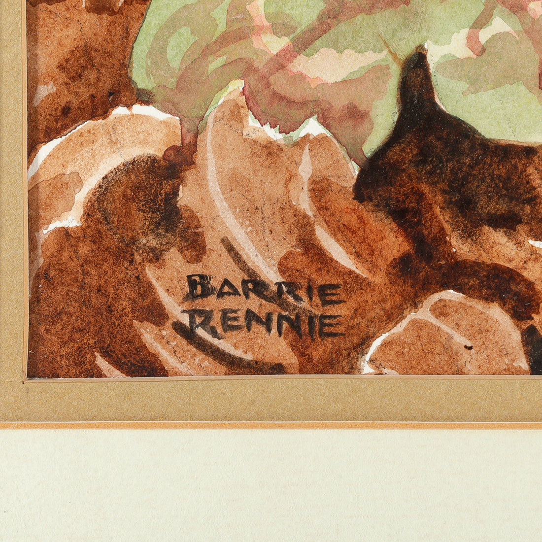 John Barrie Rennie (Canadian    1895-1965) "Hepaticas"