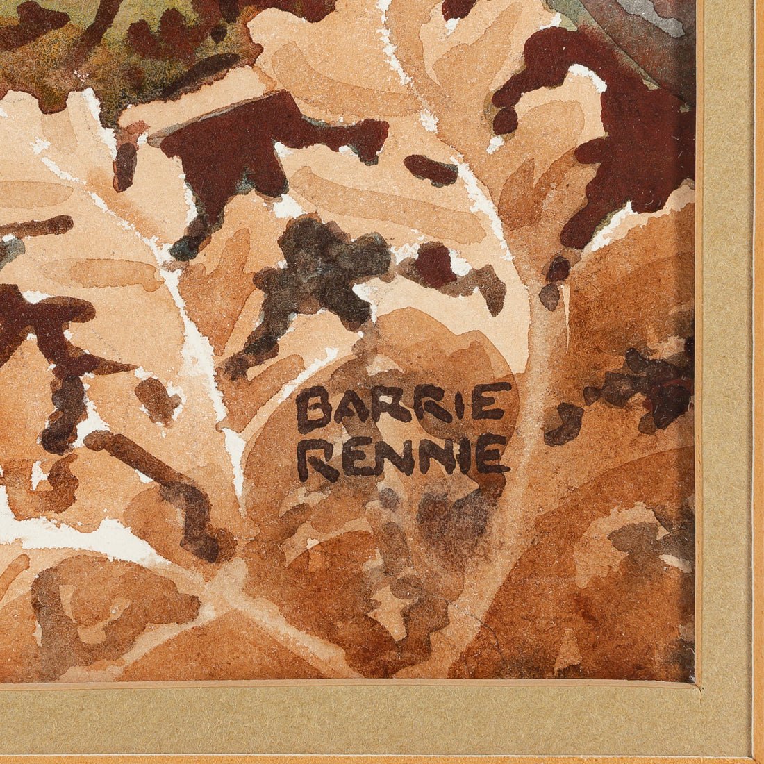 John Barrie Rennie (Canadian    1895-1965) "Indian Pipes"