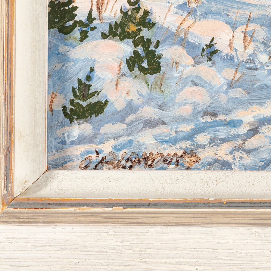 Otto Planding (Canadian 1897-        1967)  Winter Landscape