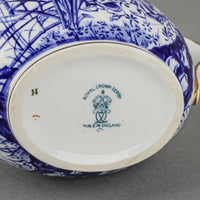 ROYAL CROWN DERBY Mikado Cream And Covered Sugar Dublin Shape