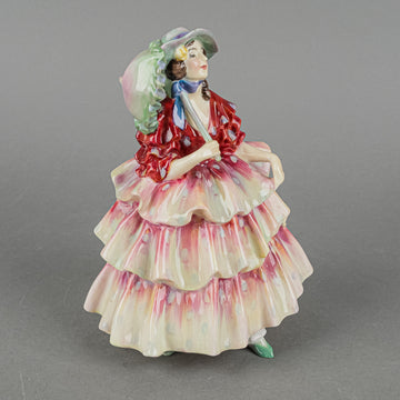 ROYAL DOULTON Figurine The Hinged Parasol HN 1578
