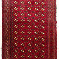 Hand Knotted Wool Turkmen Rug