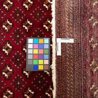 Hand Knotted Wool Turkmen Rug