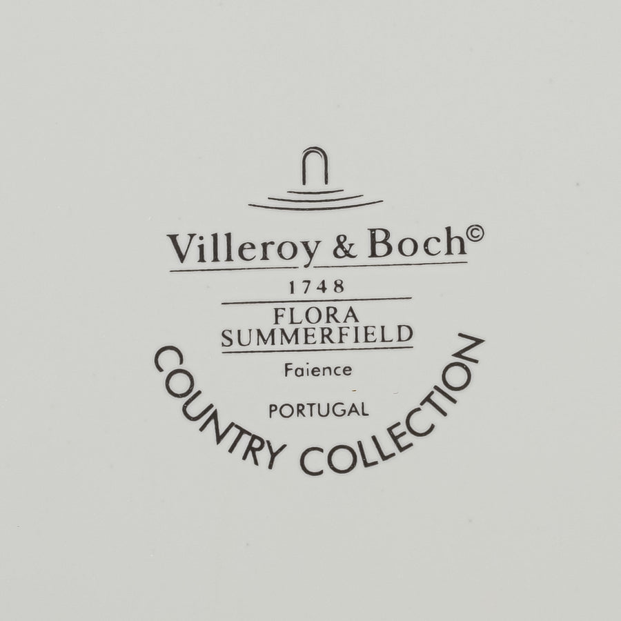 VILLEROY AND BOCH Flora Summerfield Square Platter