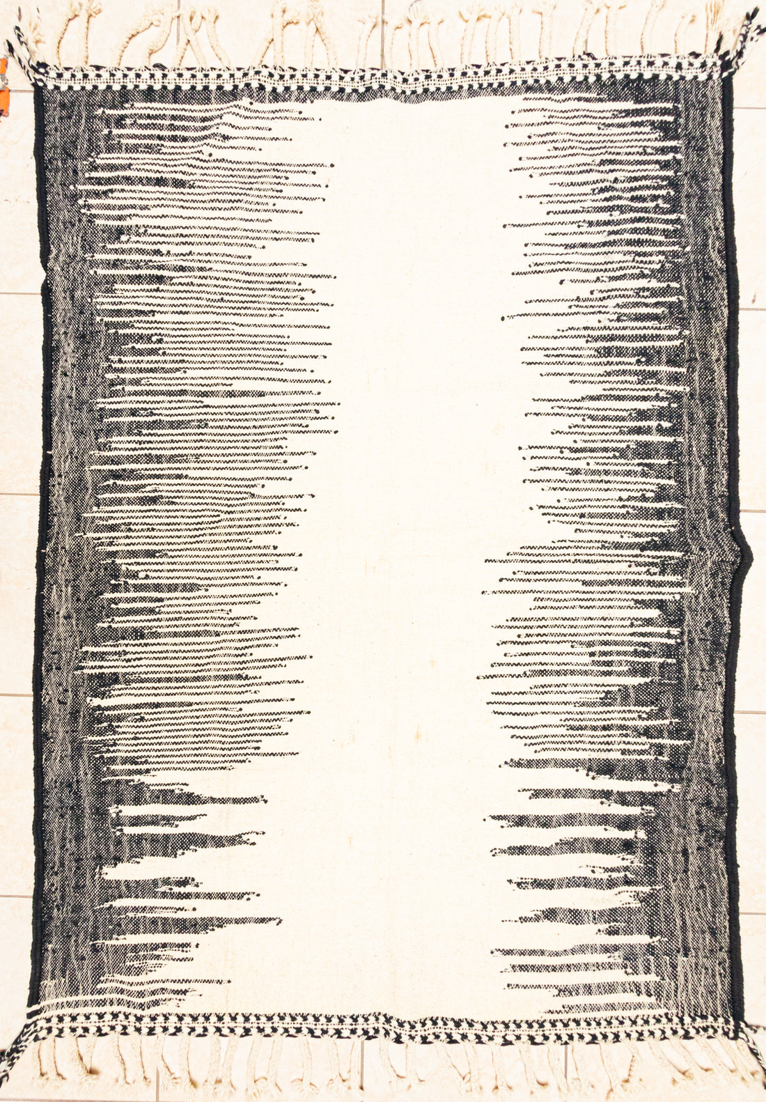 Wool Moroccan Kilim Handwoven Flatweave Rug