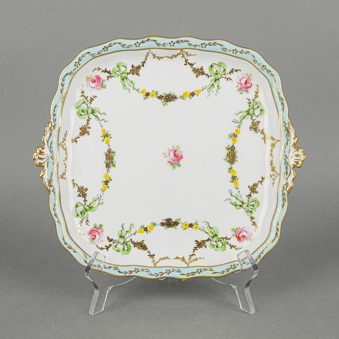 Antique ROYAL CROWN DERBY For Phillips's Ltd 5055 Floral Tea Set 29 Pieces