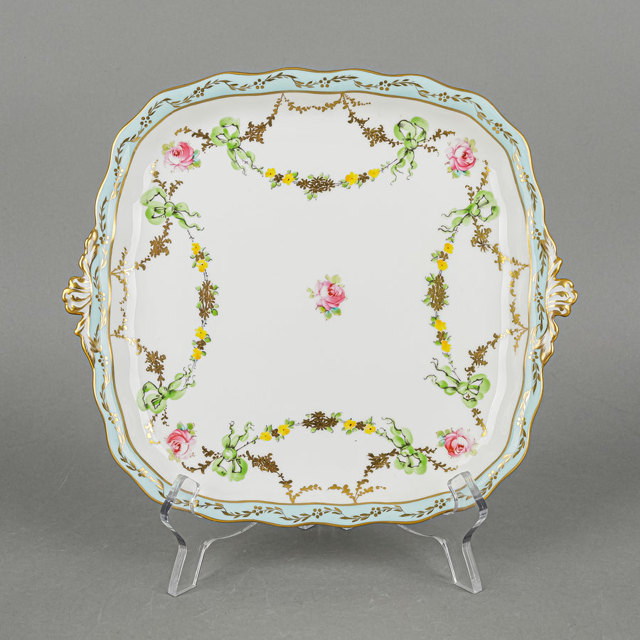 Antique ROYAL CROWN DERBY For Phillips's Ltd 5055 Floral Tea Set 29 Pieces