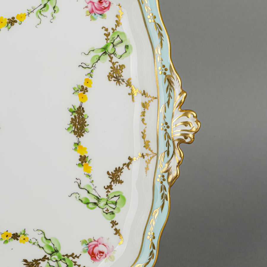 Antique ROYAL CROWN DERBY For Phillips's Ltd 5055 Floral Tea Set 29 Pieces