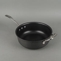 CALPHALON 4 Qt Sautee Pan With Lid And Stainless Steel Steamer Insert