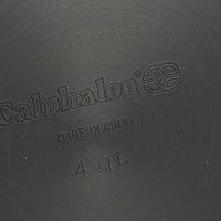 CALPHALON 4 Qt Sautee Pan With Lid And Stainless Steel Steamer Insert