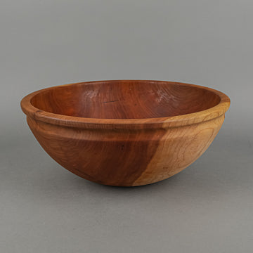 Doug McGrath Turned Cherry Wood Salad Bowl