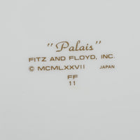 FITZ AND FLOYD Palais White Oval Lidded Tureen