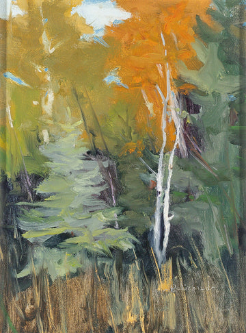 J Allison Robichaud (Canadian 1931-2023) "Out My Front Door"