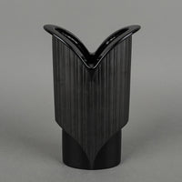 ROSENTHAL Jan Van Der Vaart Vase Porcelain Noir Vase