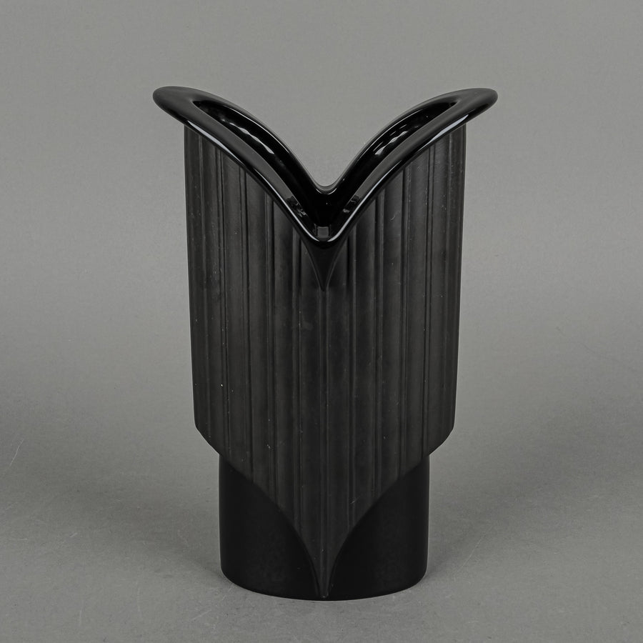 ROSENTHAL Jan Van Der Vaart Vase Porcelain Noir Vase