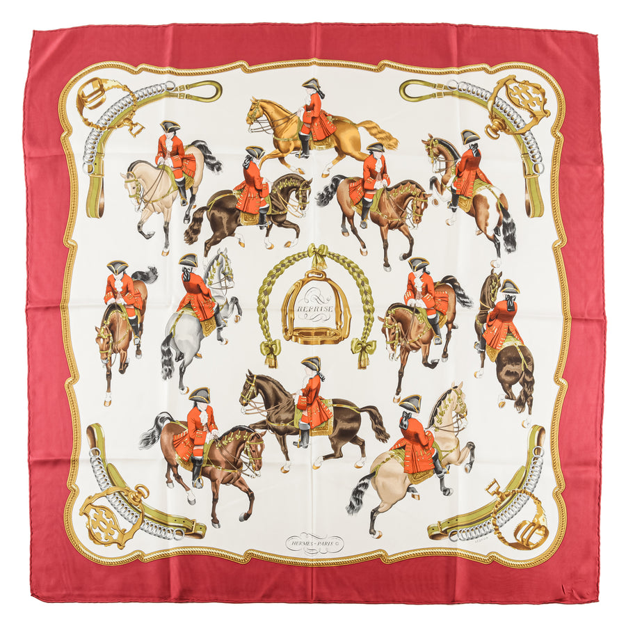 HERMES Silk Scarf 90 - Reprise