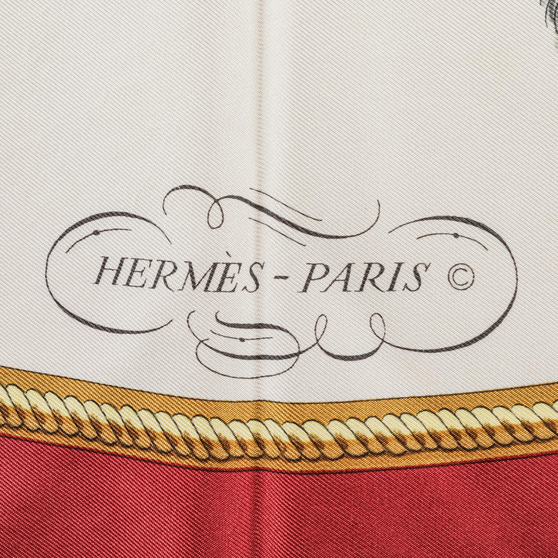 HERMES Silk Scarf 90 - Reprise