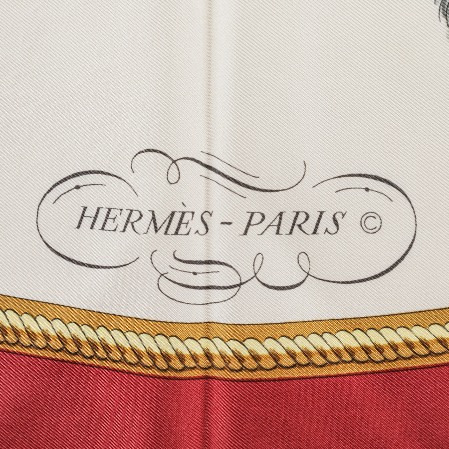 HERMES Silk Scarf 90 - Reprise