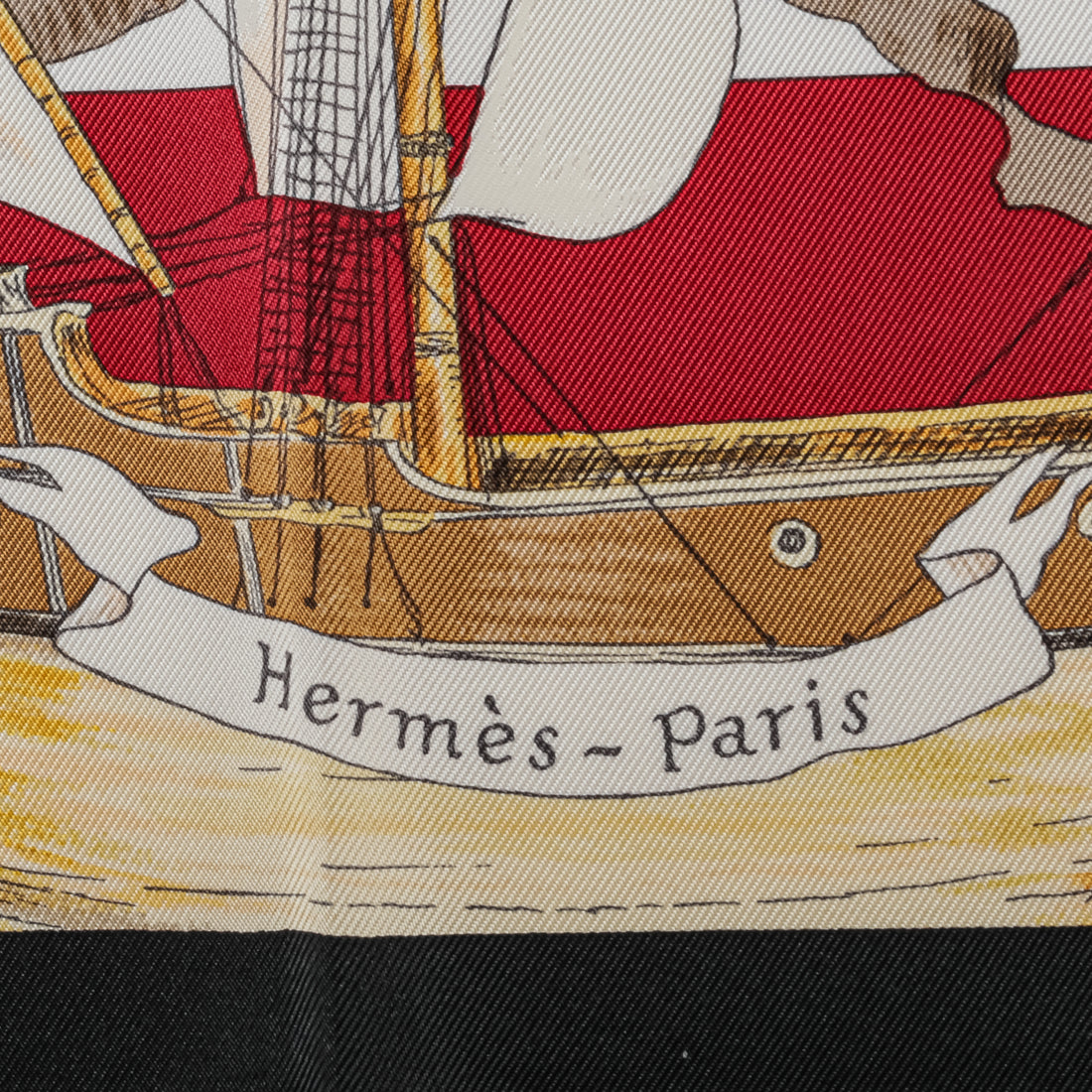 HERMES Silk Scarf 90 - Samuel de Champlain's Le Canada