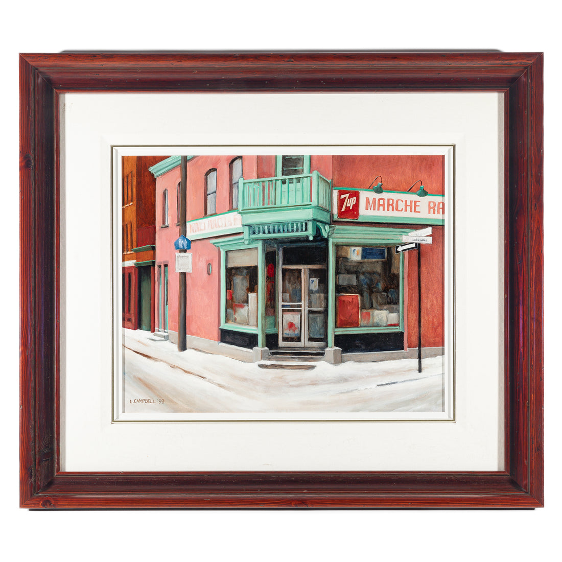 Laurie Campbell (Canadian 1959) "Depanneur (Villeneuve & De Bullion)"