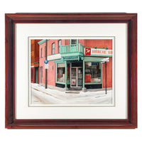 Laurie Campbell (Canadian 1959) "Depanneur (Villeneuve & De Bullion)"