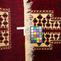 Hand Knotted Wool Afghan Baluch Prayer Rug