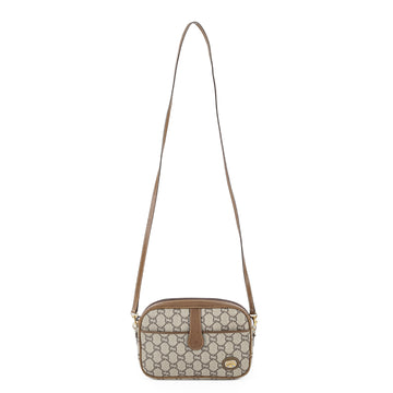 GUCCI Vintage Crossbody - Beige GG Plus