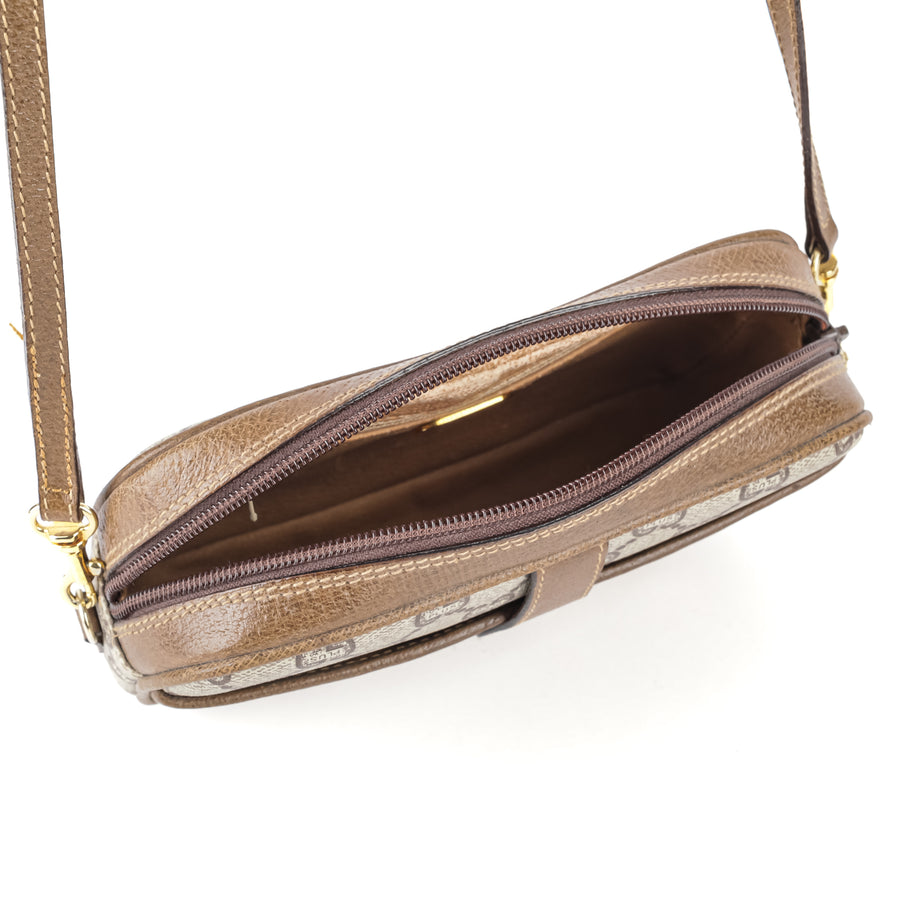 GUCCI Vintage Crossbody - Beige GG Plus