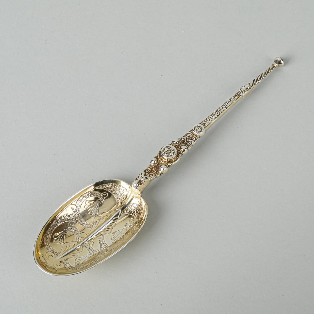 WAKELY & WHELLER Sterling Silver Anointing Spoons Set Of Two