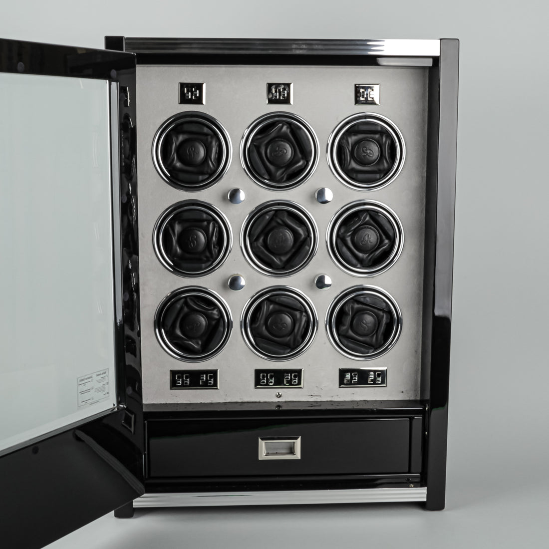 RAPPORT Ebony Finish Nine Watch Winder