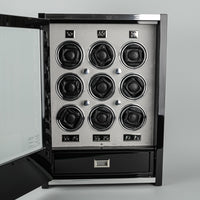 RAPPORT Ebony Finish Nine Watch Winder