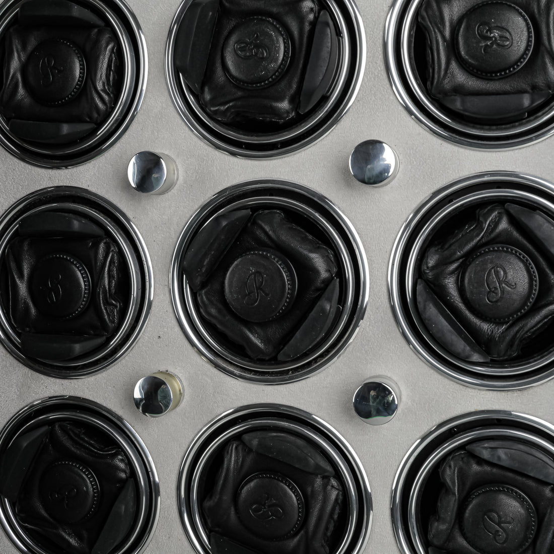 RAPPORT Ebony Finish Nine Watch Winder