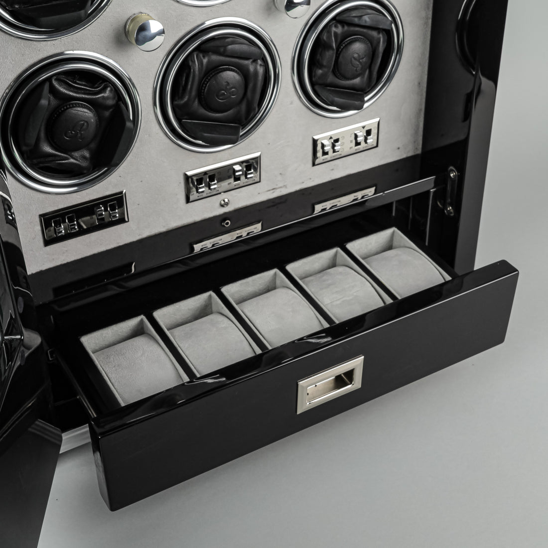 RAPPORT Ebony Finish Nine Watch Winder