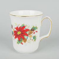 ROYAL ALBERT Poinsettia 8 Place Settings Plus Extras