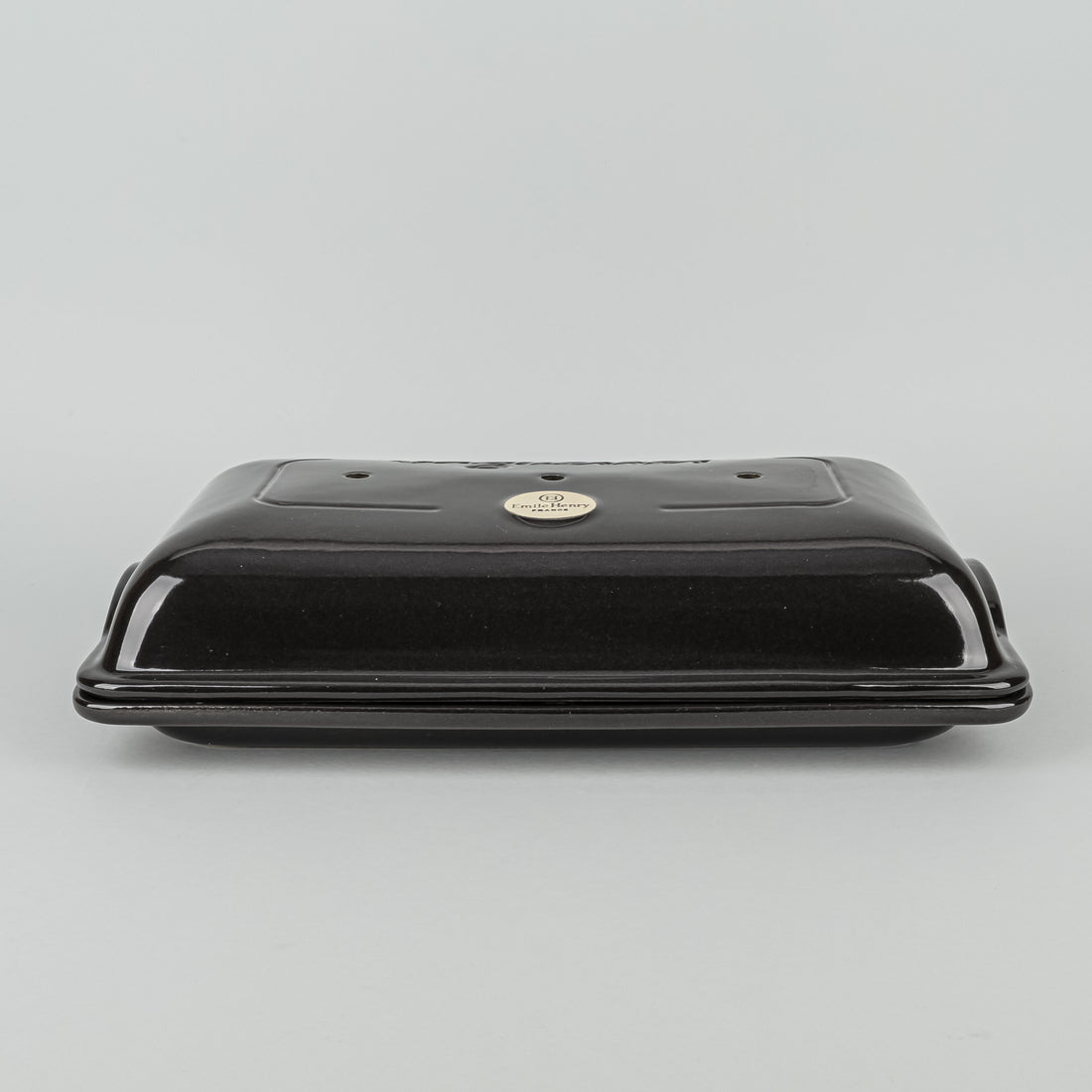 EMILE HENRY Stoneware Baguette Baker Charcoal