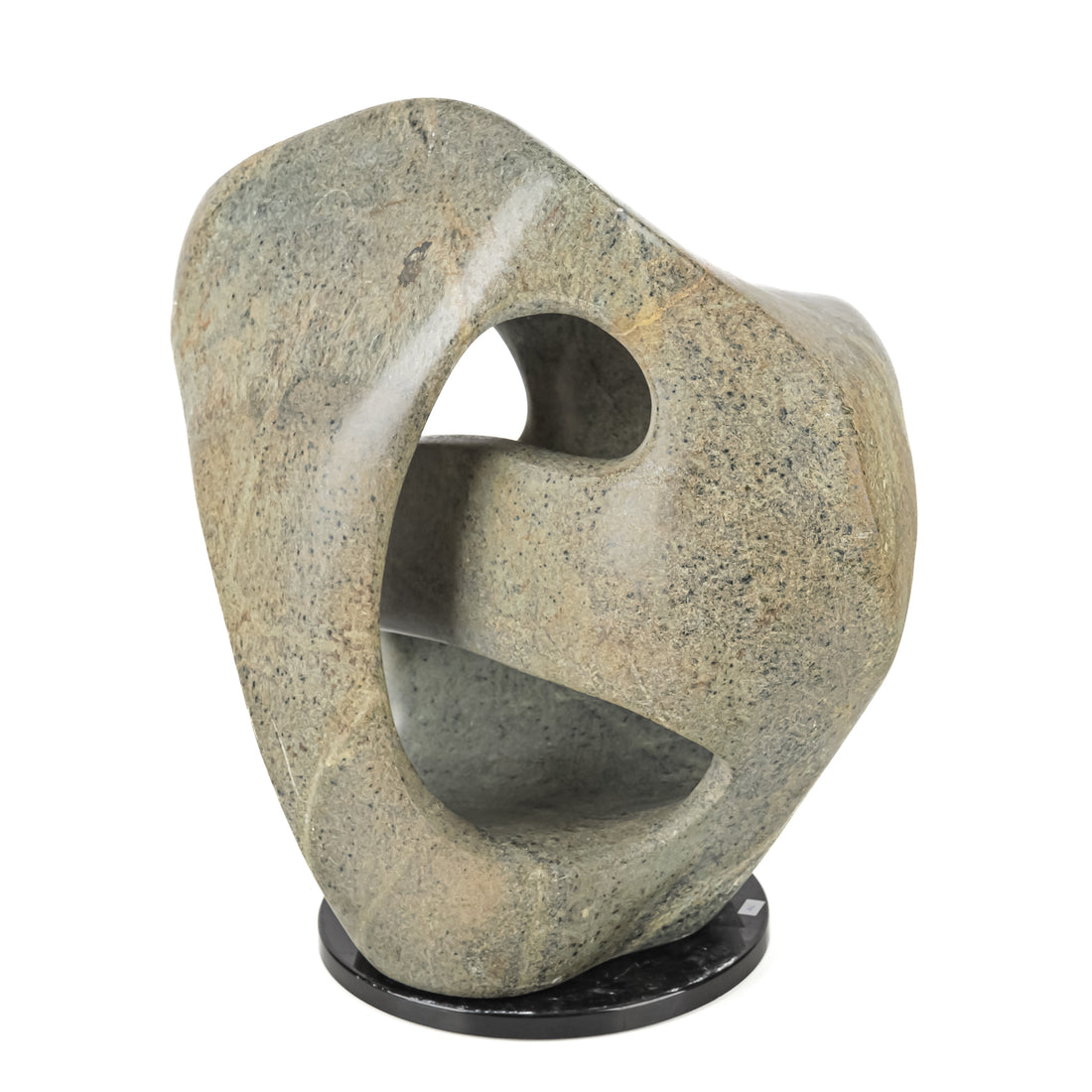 Abstract Carved Stone Sculpture