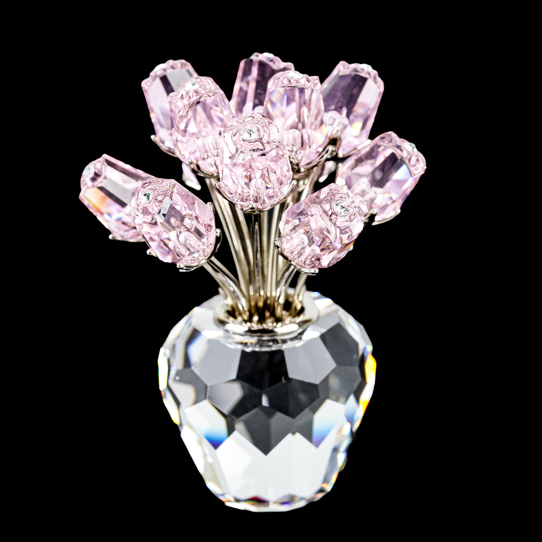 SWAROVSKI Dozen Pink Roses 628343
